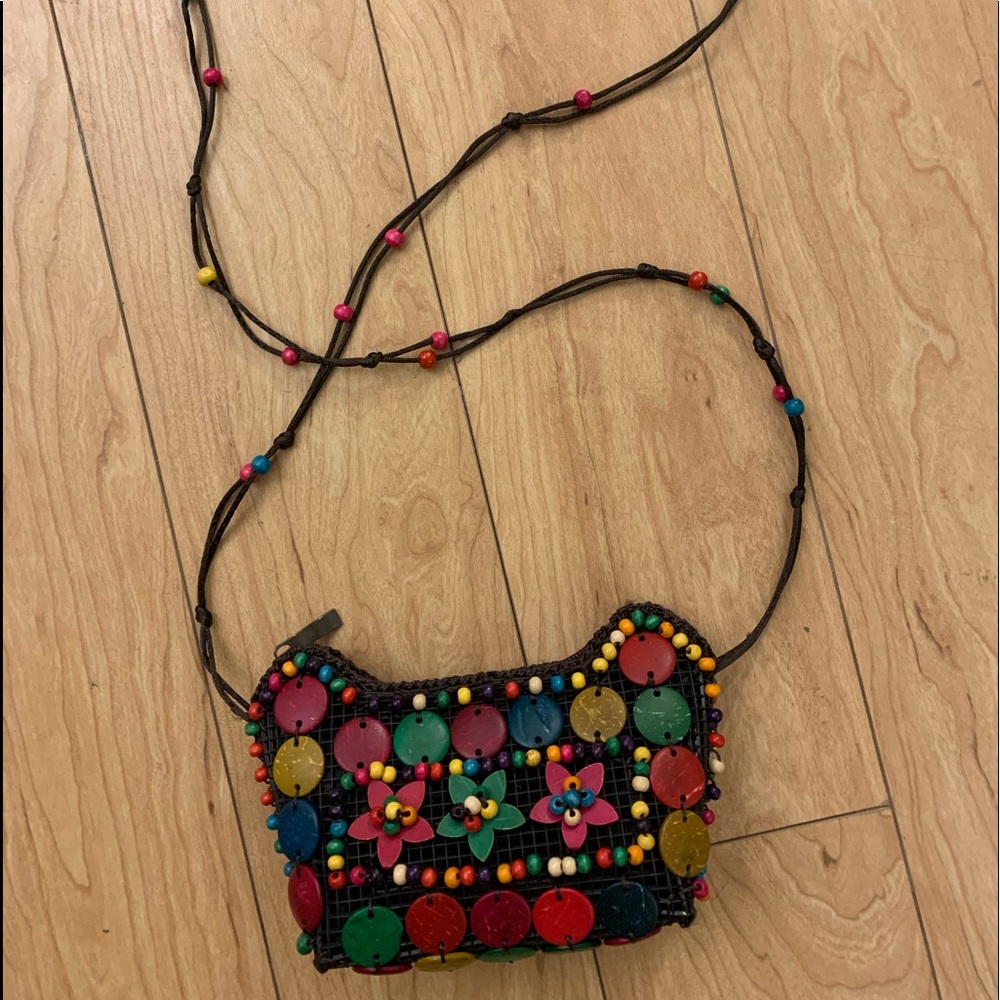 Beaded purse